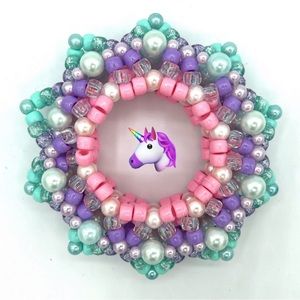 🦄 Unicorn Kandi Cuff